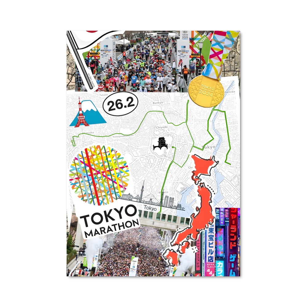 Poster Tokyo Run